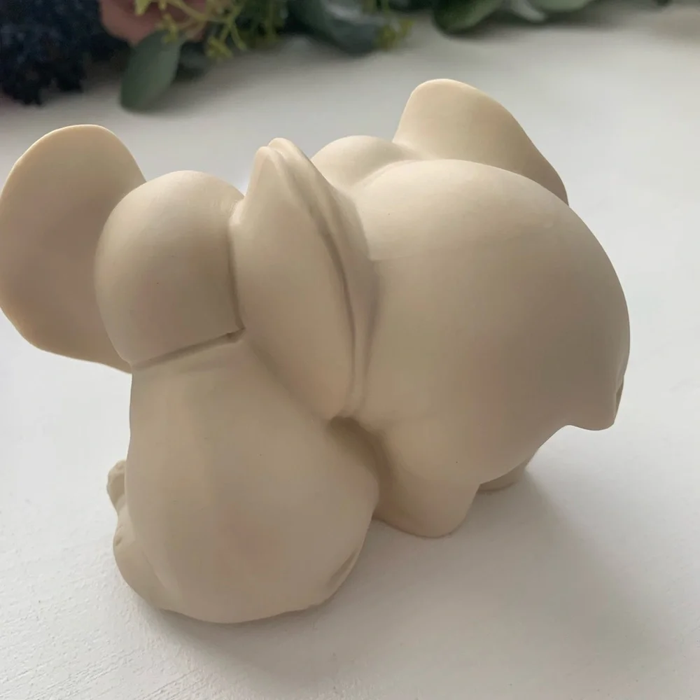 New In Box Home Interiors Elephant Pair